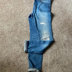 “NWOT” H&M Distressed Blue Jeans Sz 33/32